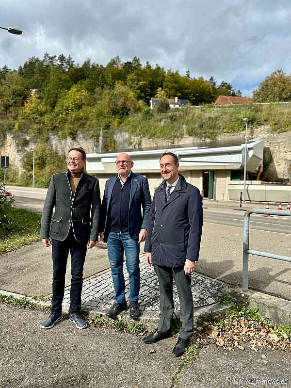 Licht am Ende des Tunnels - erste PV-Anlage am Tunnel in Blaubeuren