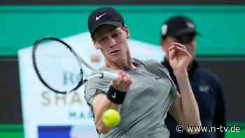 Nächster Titel für Tennis-Star: Dominator Sinner verhindert Djokovic-Meilenstein