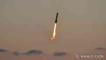 "Tag für die Geschichtsbücher": SpaceX gelingt erstmals Auffangen von "Starship"-Startstufe