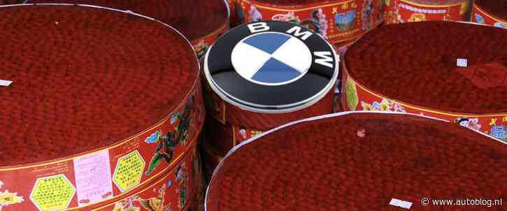 BMW verkopen in China klappen uiteen als een Chinese rol