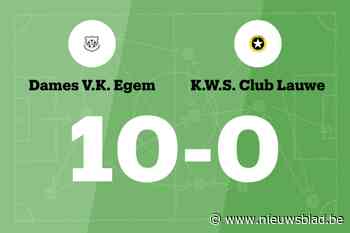 Zege voor DVK Egem thuis tegen WS Lauwe
