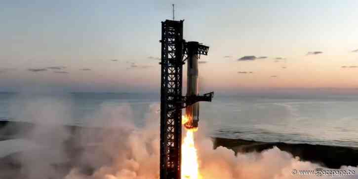 SpaceX lanceert vijfde Starship en vangt succesvol Super Heavy rakettrap
