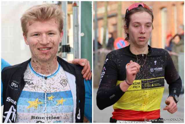 Thibaut De Smet en Lisa Isebaert de verwachte Belgische kampioenen Cross Duatlon