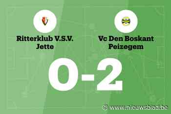 Den Boskant Peizegem te sterk voor Ritterklub Jette B