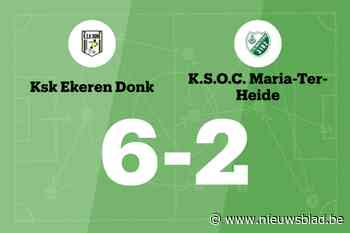 Gashi scoort twee keer voor Ekeren Donk in wedstrijd tegen Maria-ter-Heide