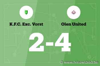 Olen United wint spektakelwedstrijd van Exc. Vorst