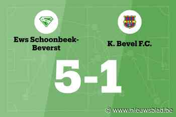 Weergaloze Roland leidt EWS Schoonbeek-Beverst langs Bevel