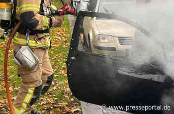 FW-M: Pkw in Flammen (Forstenried)