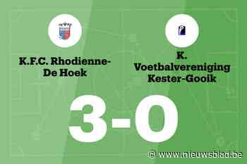 Rode-de-Hoek verslaat Kester-Gooik en blijft winnen