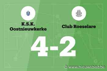 KSK Oostnieuwkerke verslaat Club Roeselare