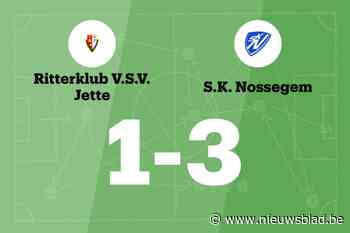 Nossegem B te sterk voor Ritterklub Jette
