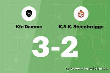 FC Damme wint thuis van SK Steenbrugge, mede dankzij twee treffers W. Depondt