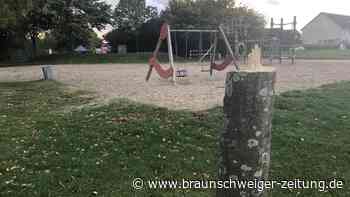 Täter sägen fünf Bäume auf Kinderspielplatz in Peine ab