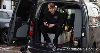 Meet the Northumbria University student who has set up a successful mobile car valeting business