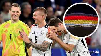 Geheime DFB-Feier nach Niederlande-Spiel in der Allianz Arena