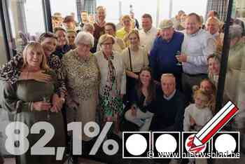 VERKIEZINGSDAG. Frank Wilrycx en Leefbaar Merksplas halen monsterscore van 82,1 procent: “Ik ben te jong om te stoppen, dus ik doe sowieso nog 6 jaar verder”