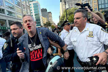 NYC police hunt for protestors who attacked man holding Israeli flag on Oct. 7 anniversary