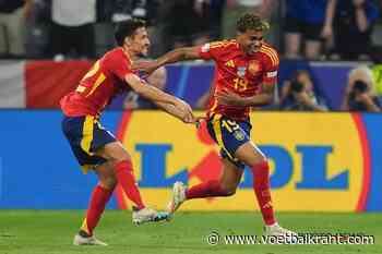 Flinke domper voor Spanje: toptalent Lamine Yamal moet de selectie verlaten