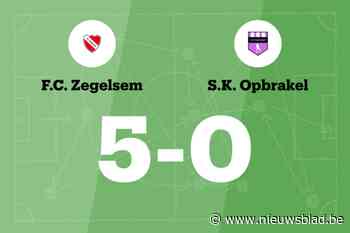 FC Zegelsem in goede vorm na weer een overwinning