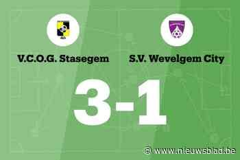 Vauterin leidt OG Stasegem naar zege tegen SV Wevelgem City B