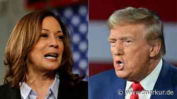 Trump holt auf: Harris‘ Vorsprung schwindet leicht laut aktuellen Umfragen