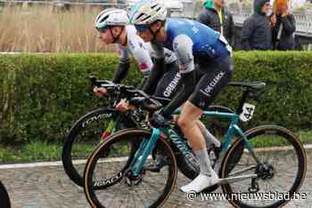 Lowiek Misseeuw op het podium in Ploegsteert