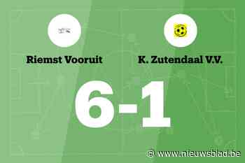 Riemst overklast Zutendaal VV B