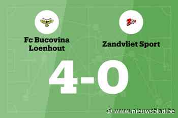 Bucovina Loenhout wint thuis van Zandvliet B