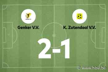 Genk VV wint wedstrijd tegen Zutendaal VV