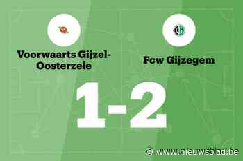 VW Gijzel-Oosterzele nog steeds zonder overwinning na verlies tegen FCW Gijzegem
