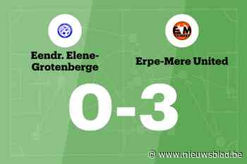 Erpe-Mere United te sterk voor Eendracht Elene-Grotenberge