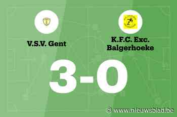 Sterke tweede helft genoeg voor VSV Gent tegen Excelsior Balgerhoeke