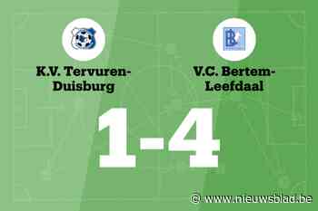 Bertem-Leefdaal B boekt overtuigende zege tegen Tervuren-Duisburg B