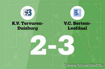 Tervuren-Duisburg kan zegereeks van Bertem-Leefdaal niet stoppen
