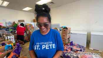 Hope Bus makes pitstop in St. Petersburg offering food and water to residents impacted by Hurricane Milton