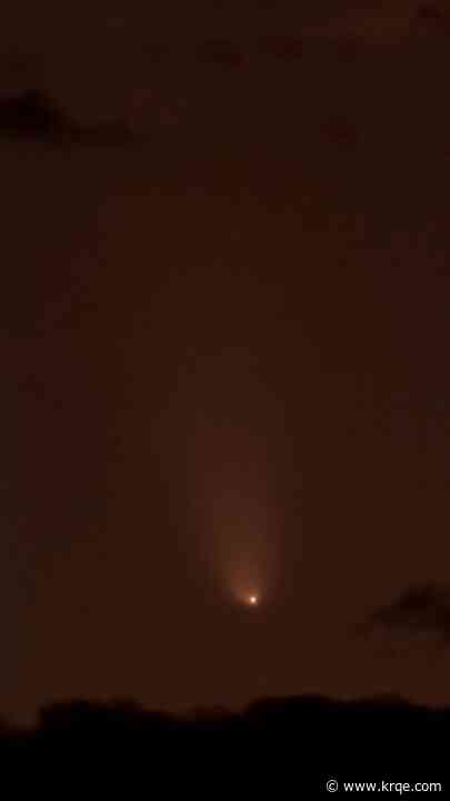Rare comet can be seen in New Mexico sky, local experts explain