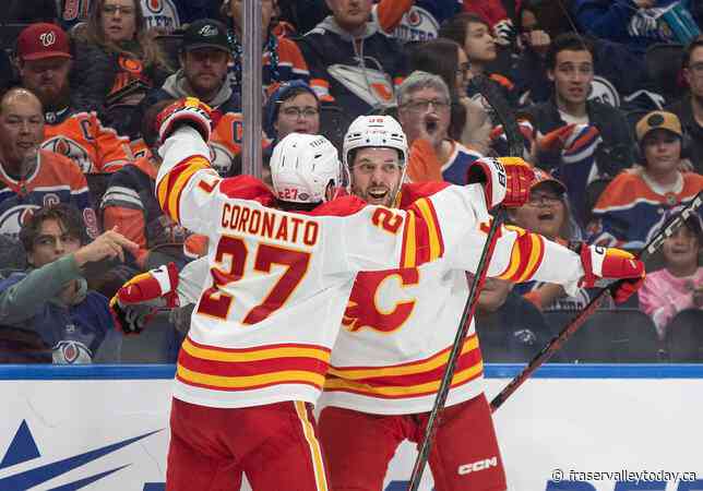 Surprising starts to NHL season for unbeaten Flames, winless Oilers