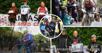 IN PICTURES: Gruelling cycle challenge back in town as cyclists crowned