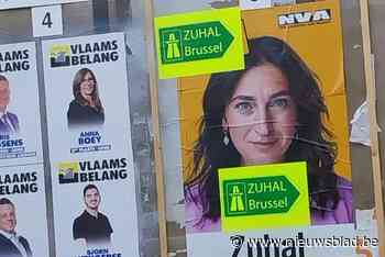 Wegwijzers op affiches sturen Zuhal Demir (N-VA) terug naar Brussel