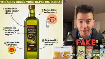 Is the olive oil in your kitchen cupboard FAKE? The 5 key signs your bottle has been padded out with cheap alternatives