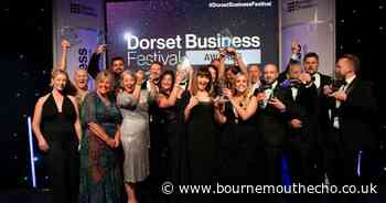 Winners announced at sparkling ceremony for Dorset Business Awards