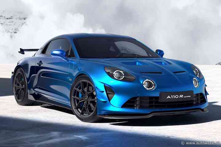 Even duur als exclusief: Alpine A110 R Ultime
