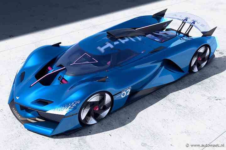 Uitstootvrij met een V6: Alpine Alpenglow Hy6