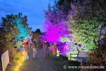 Verlichte plantentuin geeft bezoekers unieke ervaring