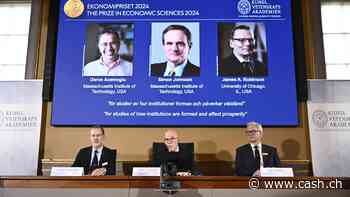 Wirtschaftsnobelpreis an US-Forscher für Studien zu Wohlstand der Nationen