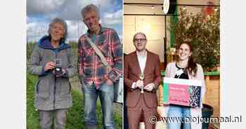 Waarde-Ring voor Piet Glas, Angela Rijnen (Eikemaheert), Lisette de Lange (boerderij Zuylestein) en Kees Sijbenga