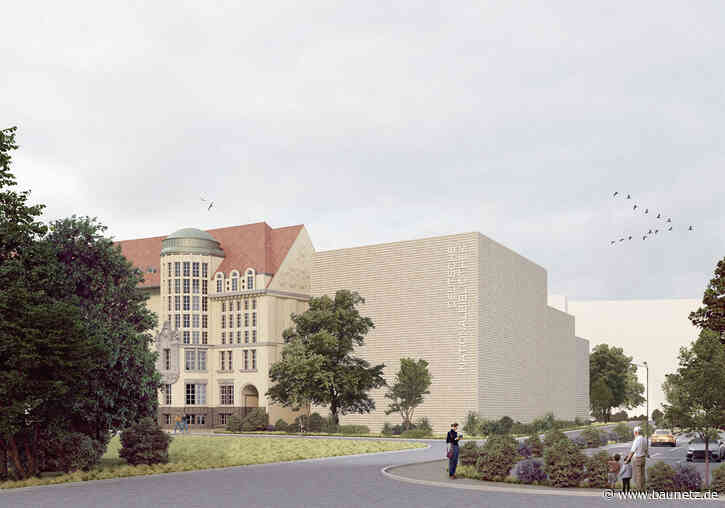 Fünfte Erweiterung für die Nationalbibliothek
 - Code Unique planen Archivbau in Leipzig