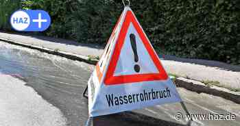 Wasserrohrbruch in Altwarmbüchen: Boschstraße für Autos gesperrt