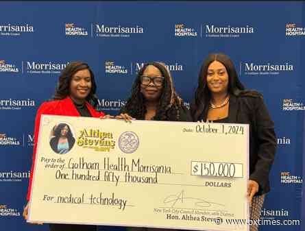 City council secures $150K to upgrade Gotham Health, Morrisania medical technology
