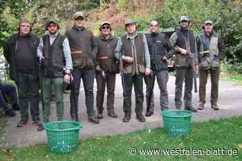 Jäger beenden das Jahr am Schießstand Vlotho-Exter